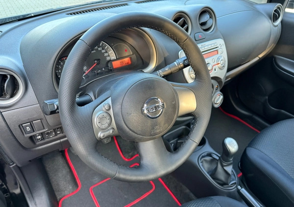 Nissan Micra cena 17999 przebieg: 173200, rok produkcji 2012 z Gdynia małe 352